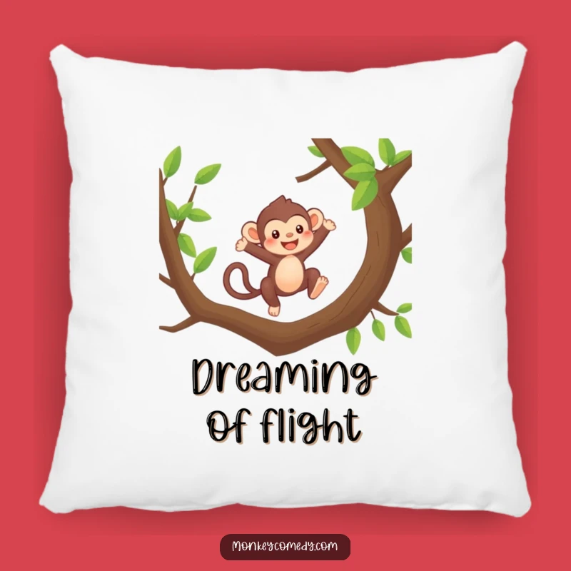 Funny Kawaii Monkey Pillow - Cozy Energy Boost, Adorable & Hilarious Gift!