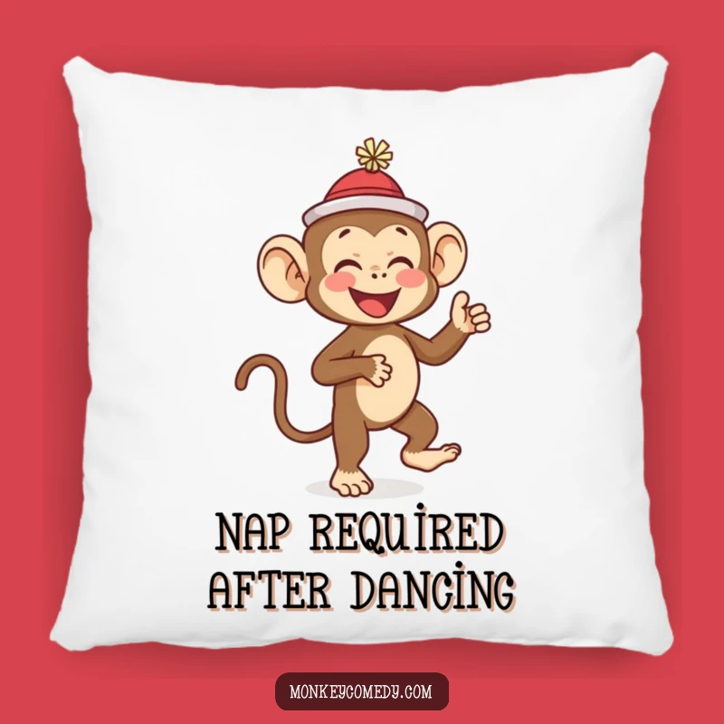 Funny Monkey Dance Pillow: Cozy Comfort Meets Hilarious Primate Giggles