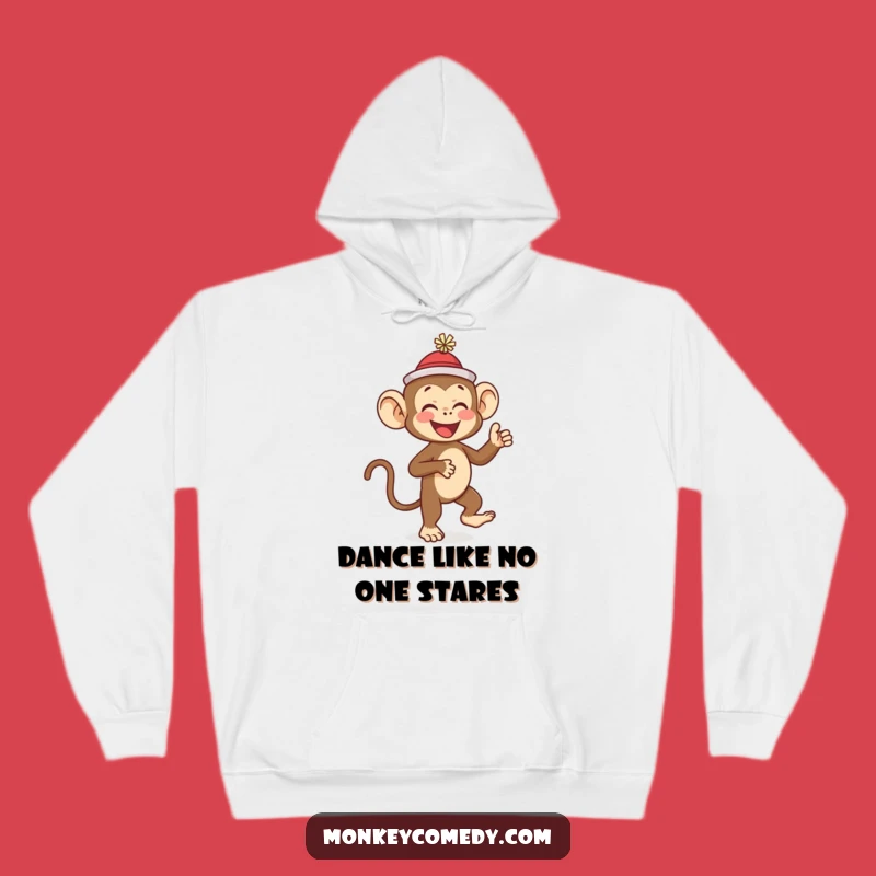Funny Primate Dance Hoodie: Cozy Warmth Meets Hilarious Monkey Giggles