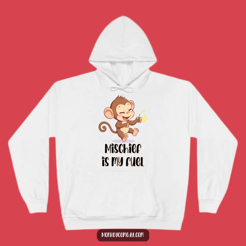 Funny Monkey Firefly Hoodie: Cozy Up During This Hilarious Primate's Chase