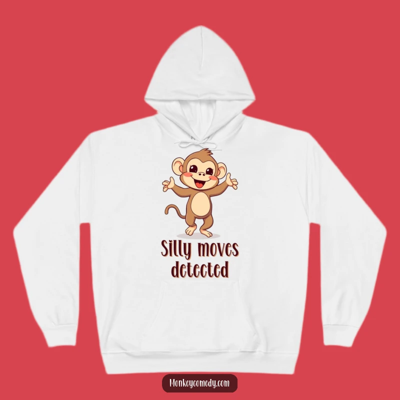 Funny Kawaii Monkey Dance Hoodie: Cozy Silly Tail Dancing Sweatshirt for Laughs