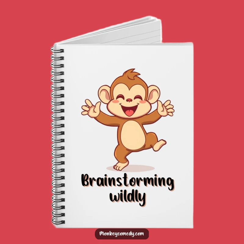 Funny Monkey Dance Notebook: Jot Down Ideas with Hilarious Primate Energy