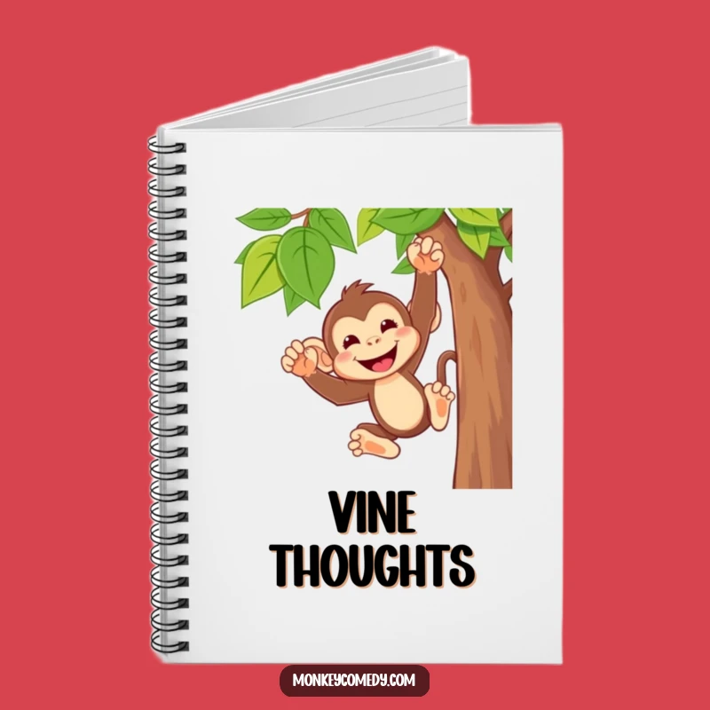 Funny Monkey Notebook - Hilarious Swinging Journal for Creative Adventures