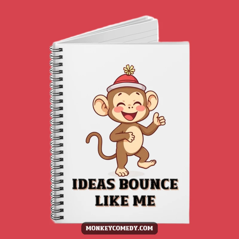 Funny Monkey Dance Notebook: Jot Down Ideas with This Hilarious Primate