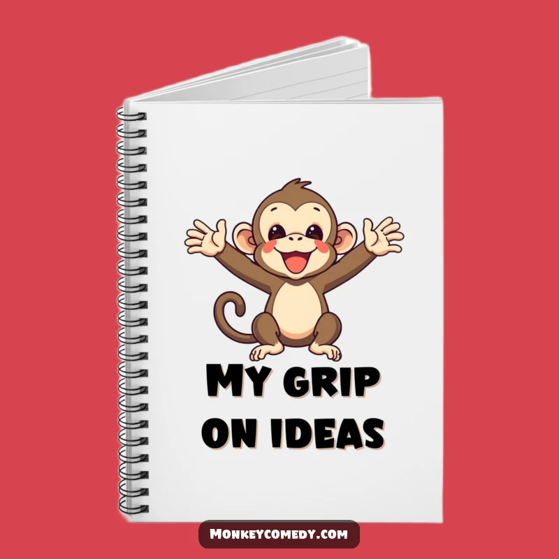 Funny Monkey Notebook - Primate's Hilarious Catch Journal