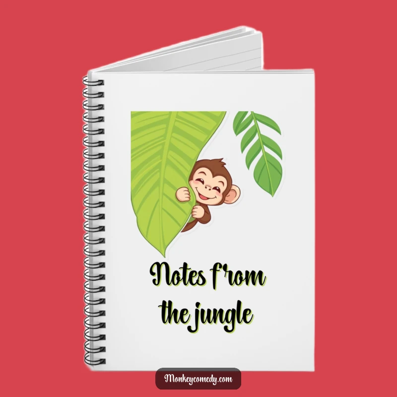 Playful Monkey Notebook: Jot Down Ideas with a Jungle Wink