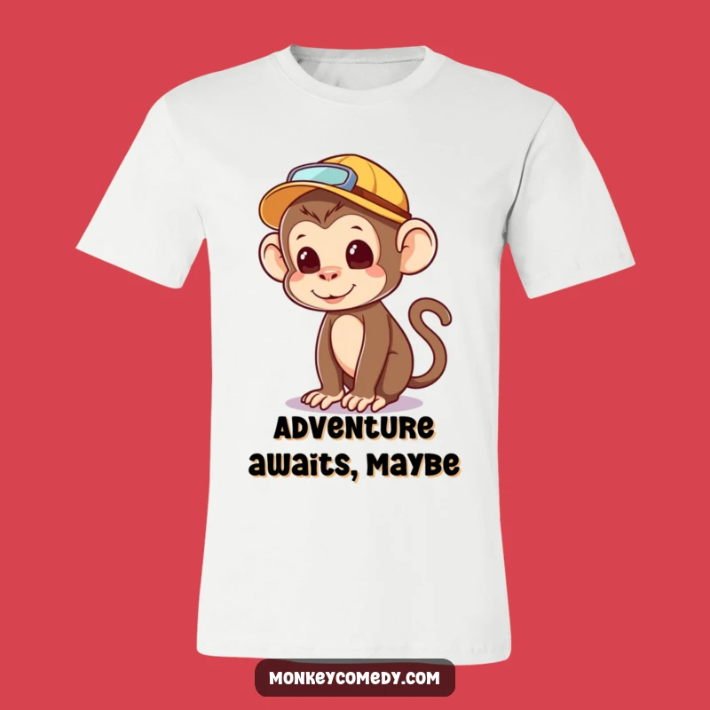 Funny Explorer Monkey T-Shirt - Adventure Bound Apparel